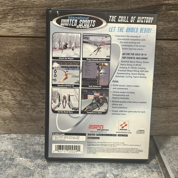 5 for $60 Sony PlayStation 2 ESPN International Winter Sports 2002 - Picture 4 of 4